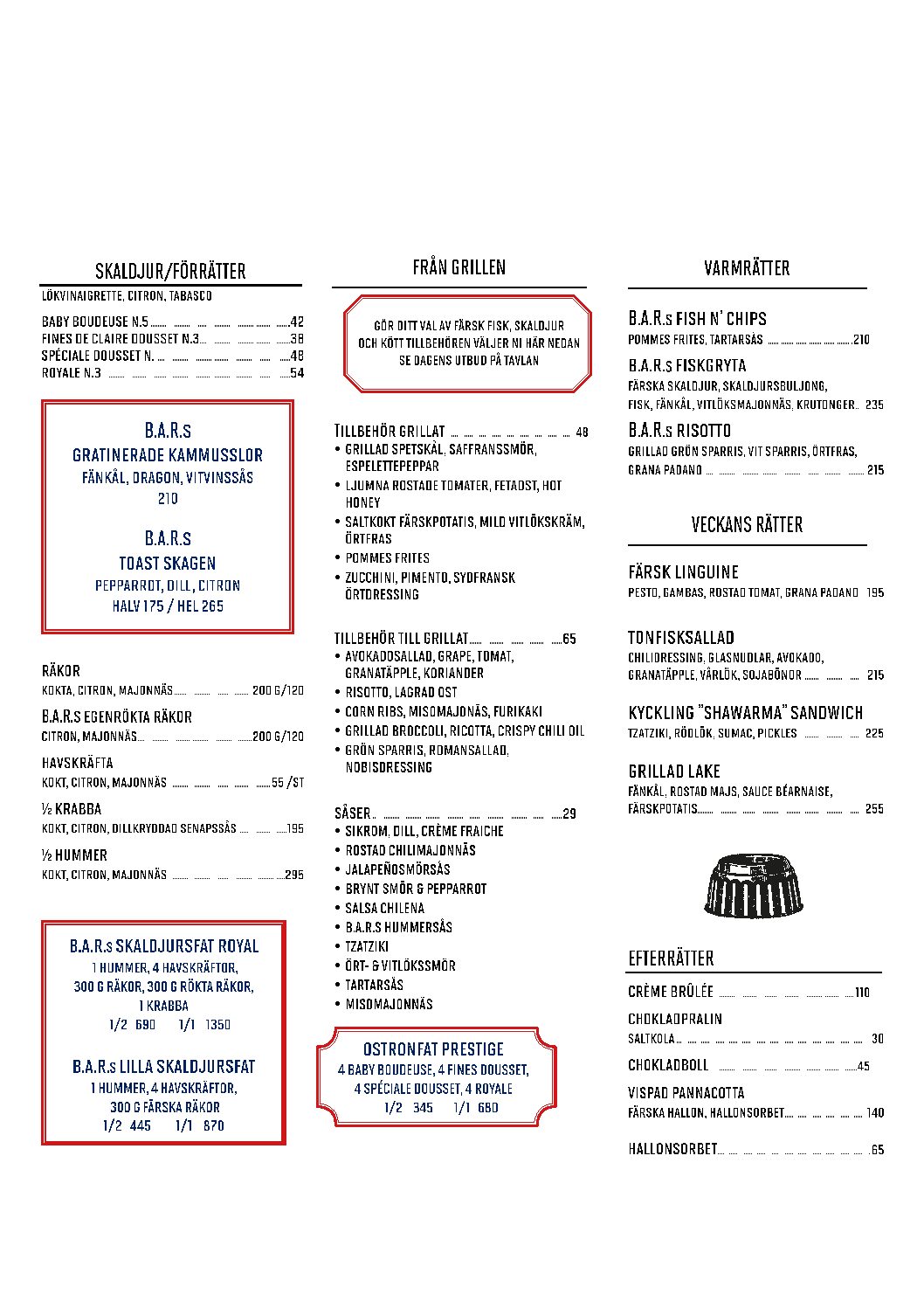 Lunchmeny v.17