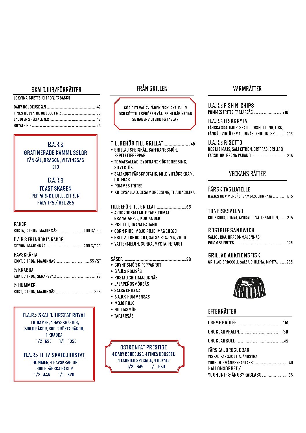 Lunchmeny v.27