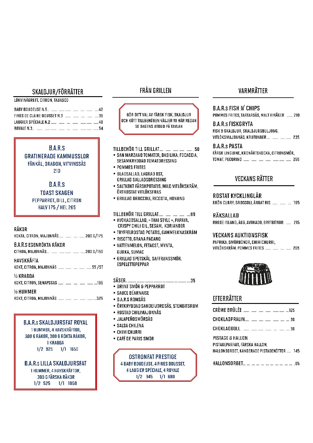 Lunchmeny v.27